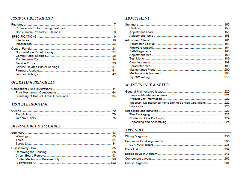 EPSON 9500 Service Manual-2